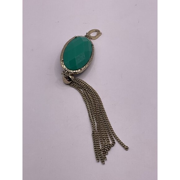 Kendra Scott Reversible Pendant With Faceted Stone & Tassel - Picture 1 of 3